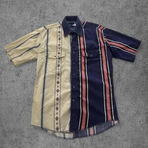 Vintage 90s Wrangler Snap Button Wrangler Button Up